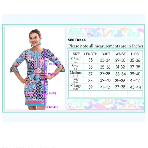 Barbara Gerwit💙 💚 3/4 sleeve, cotton/spandex dress, size XL 🆕 - Picture 15 of 15